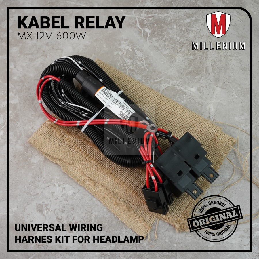 KABEL RELAY LAMPU MOBIL H4 BOSCH SP SERIES 2 RELAY UNTUK 2 LAMPU UTAMA MOBIL UNIVERSAL