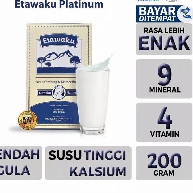 

limited STOCK!ETAWAKU PLATINUM 3X ATASI MASALAH PERNAFASAN - Susu Kambing Etawa BPOM|SQ5