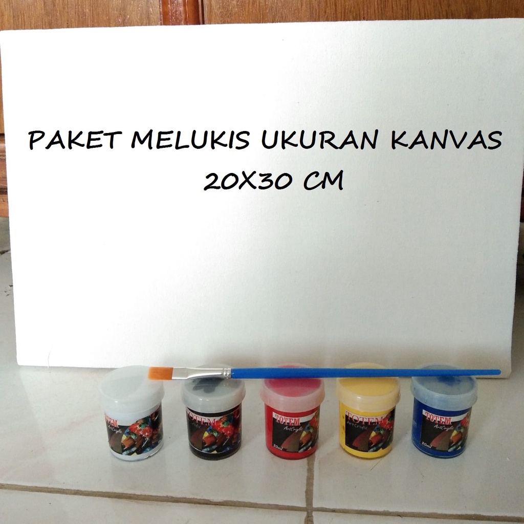 

PAKET MELUKIS LUKIS SET KANVAS 20x30 CM HIGH QUALITY