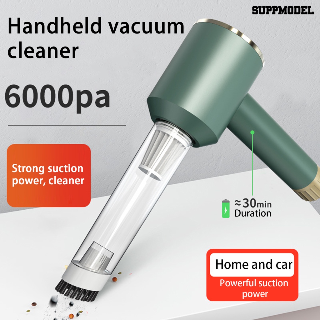 [Dekorasi] 1set 4500pa/6000pa Vacuum Cleaner Mobil Hisap Kuat Vakum Otomatis Genggam Kabel/Nirkabel Untuk Rumah