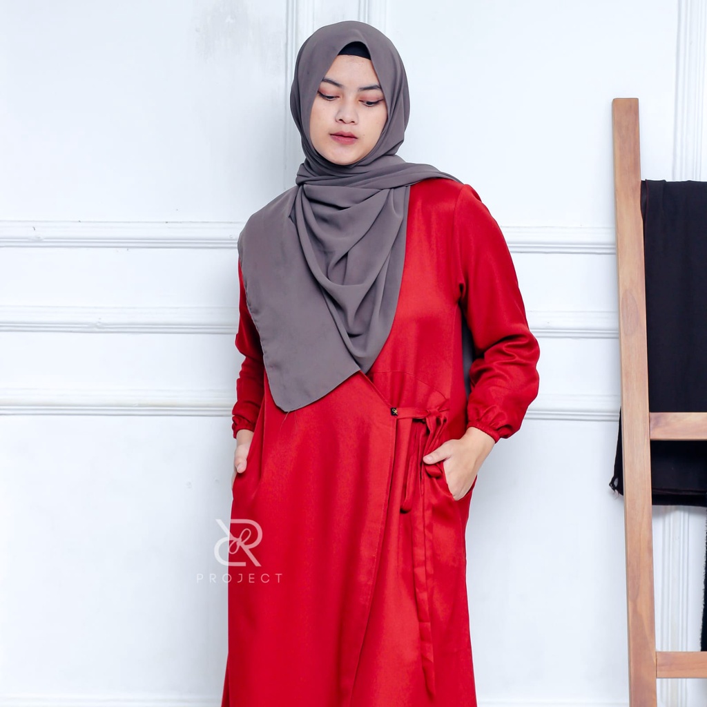 GF02 ~ ARSEN NEW COLOUR | GAMIS BASIC | BAJU MUSLIM WANITA TERLARIS