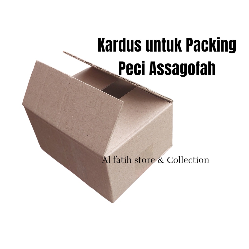 

Kardus khusus pembeli Peci Assagofah / tambahan packing Peci