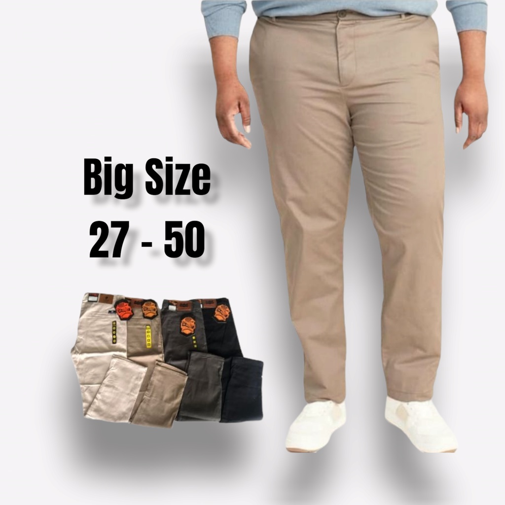 Celana Chino Panjang Pria Model Pensil Slim Chinos Melar