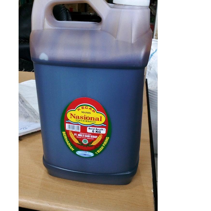 

Quality Control✅KECAP NASIONAL 6 KG JERIGEN KHUSUS GRAB - GOSEND - COD AN|RA8