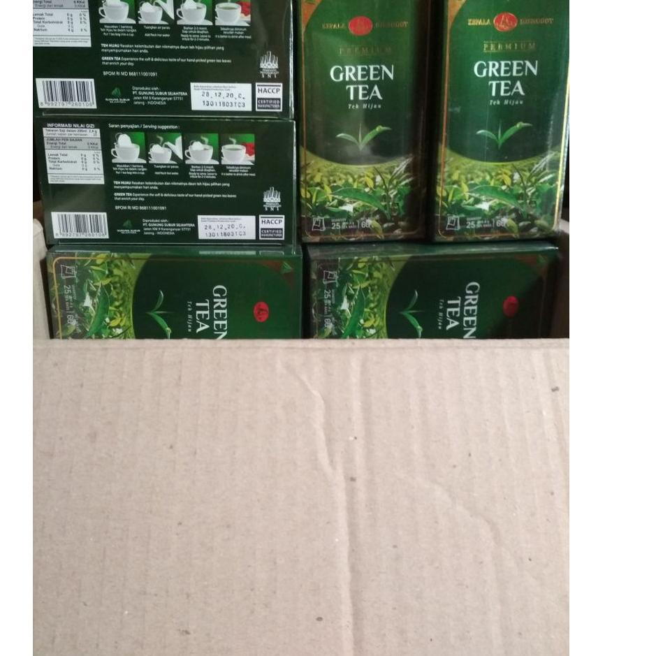 

[PRODUK VD9PE] Teh Hijau Celup Kepala Djenggot Isi 25 pcs Diet Keto NIS