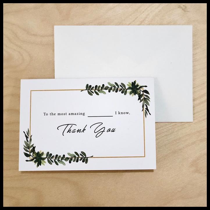 

TERBARU THANK YOU CARD - OLIVE ROWAN !!!!!!