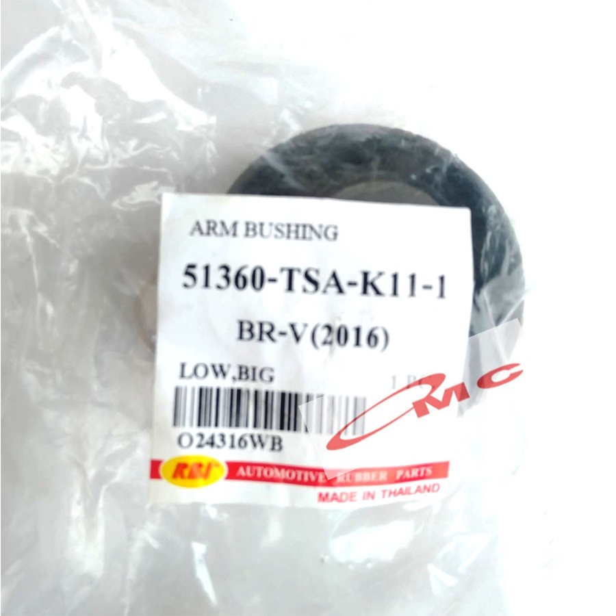 Karet Bushing Arm Besar Honda BRV Brio Mobilio 51360-TSA-K11-1-RBI