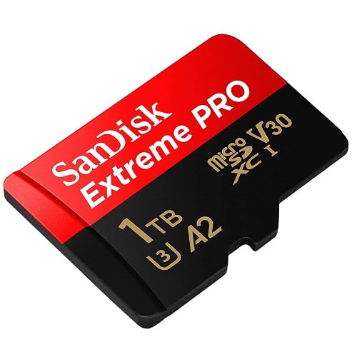 Micro SD SanDisk Extreme Pro SDXC 1TB with Adapter- SDSQXCD-1T00-GN6MA