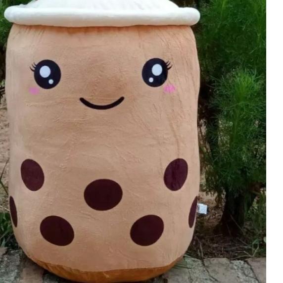 [RA8]Boneka Boba milk tea brown sugar Jumbo 45cm SNI-GRATIS ONGKIR✅