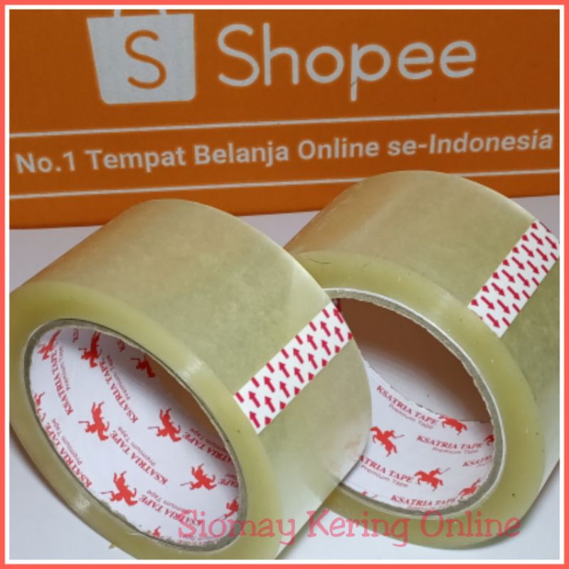 

LAKBAN BENING 2 INCH 48MM X 100Y / ROLL KUALITAS MERK VENMADE