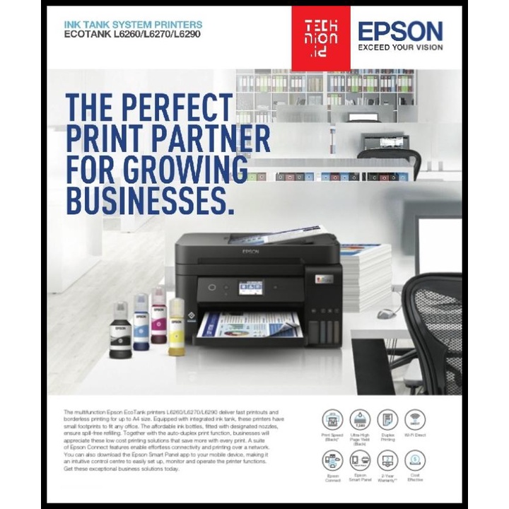 Terbaru  Printer Epson L6270 Duplex