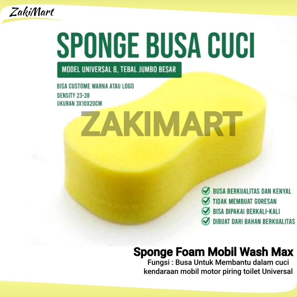 Busa Cuci Mobil Spons Cuci Mobil Sponge Foam Mobil Wash Max