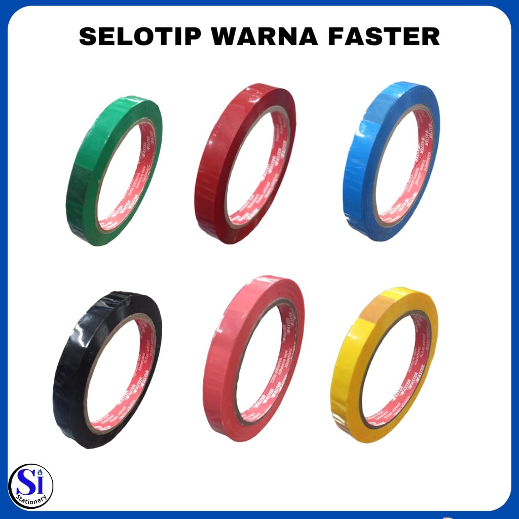 

Isolasi Warna Faster 1/2Inch