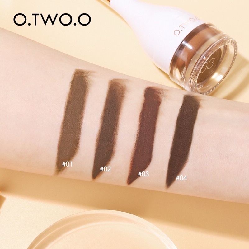 O.TWOO Eyebrow Dying Cream Natural Shaping waterproof and not easy to be stained