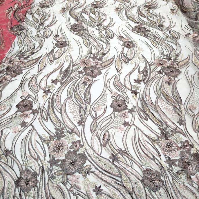 Bahan Kain Tile 3D Korea Terbaru