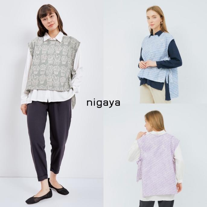 NIGAYA BATIK - CATHY OUTER - Outer Batik Wanita Modern - Batik Wanita