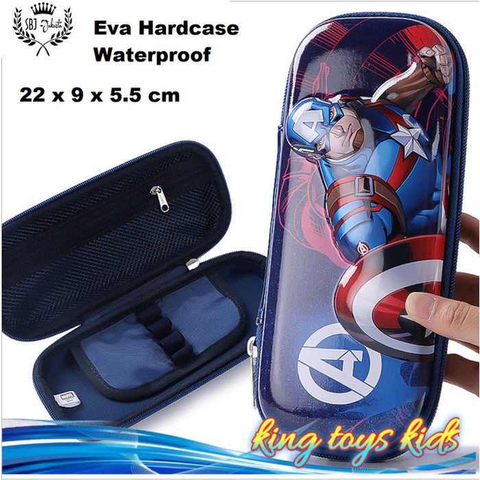 

TERBARU / Tempat pensil smiggle 3D lookalike EVA Hardcase Spiderman - Captain A10