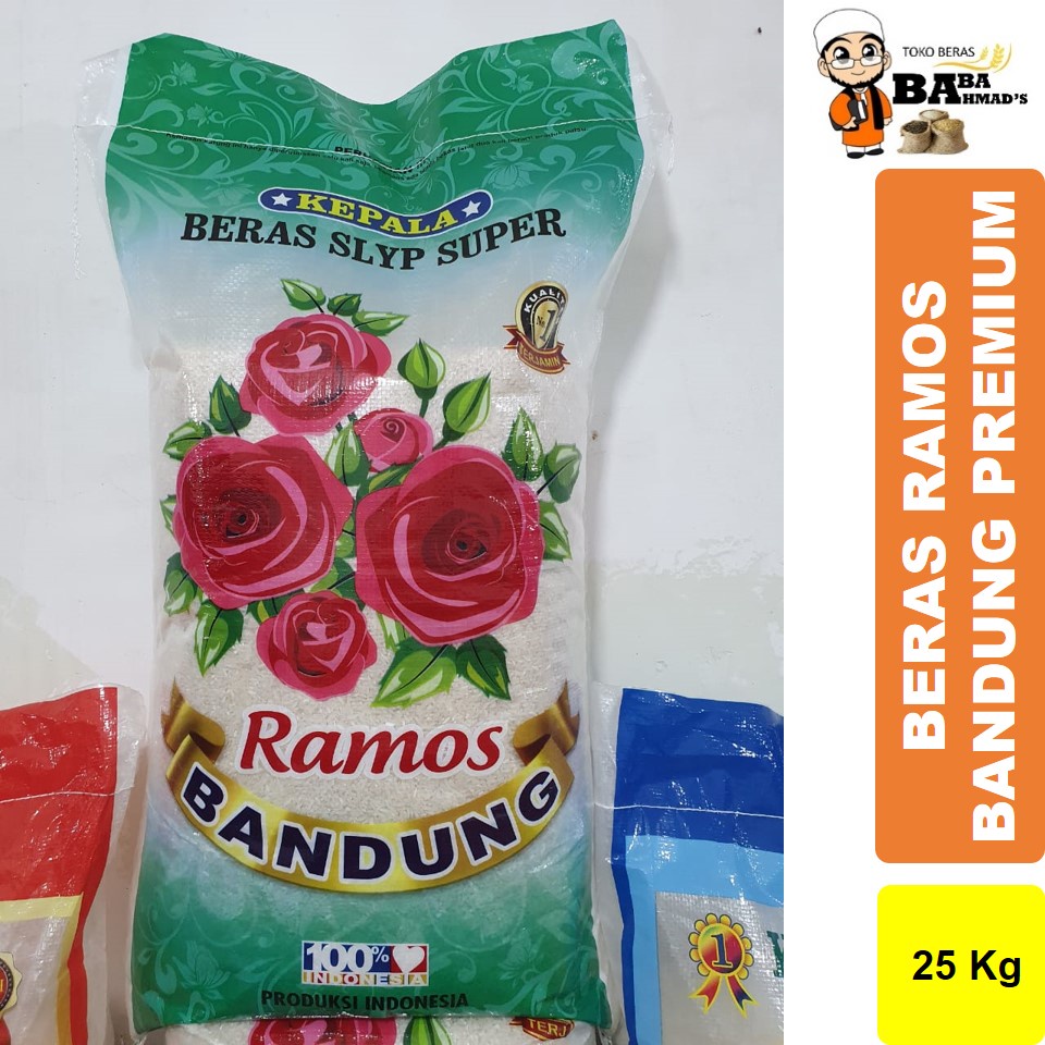 

Beras RAMOS BANDUNG PREMIUM Kepala Slyp Super - 25KG