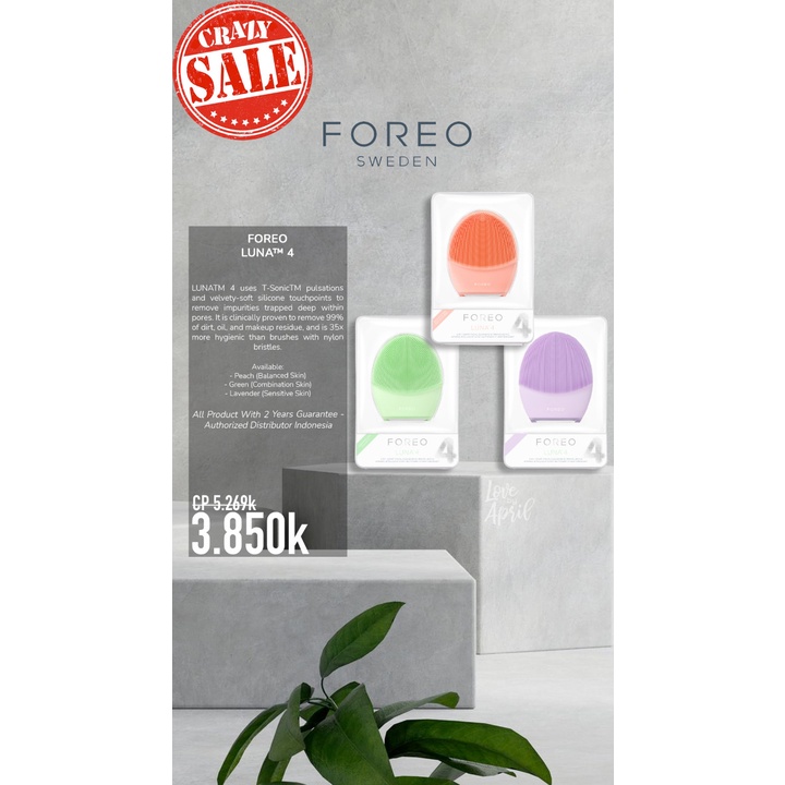 FOREO LUNA 4 MURAH