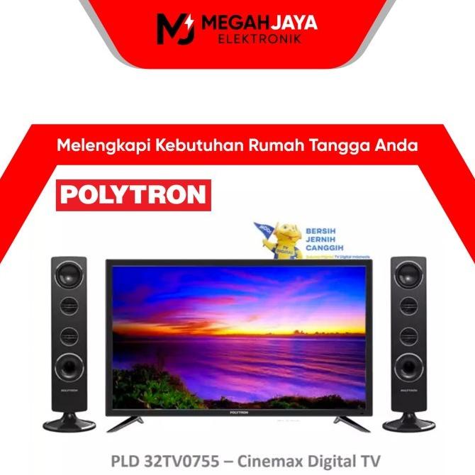 Polytron Tv Led Pld 24Tv0855 + Speaker Tower (24 Inch / Digital Tv)