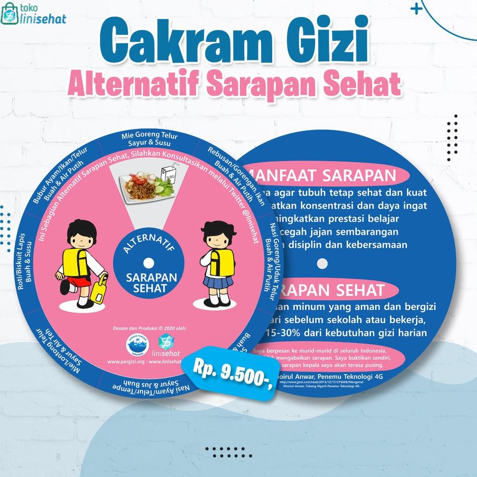 

[V-3-E ❤] Cakram Alternatif Sarapan Sehat-murah