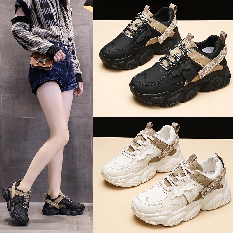 COD Sneakersdaily 1281 Sepatu Sneakers Casual Sport Wanita Premium