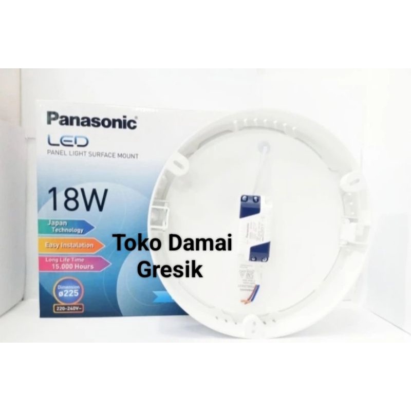 Lampu Led Panel Outbow Bulat Panasonic 18 Watt NNP54620031