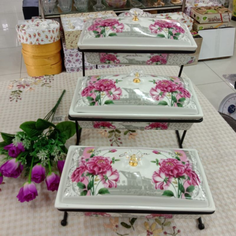 wadah lauk 3 tingkat fiorenza ak 883