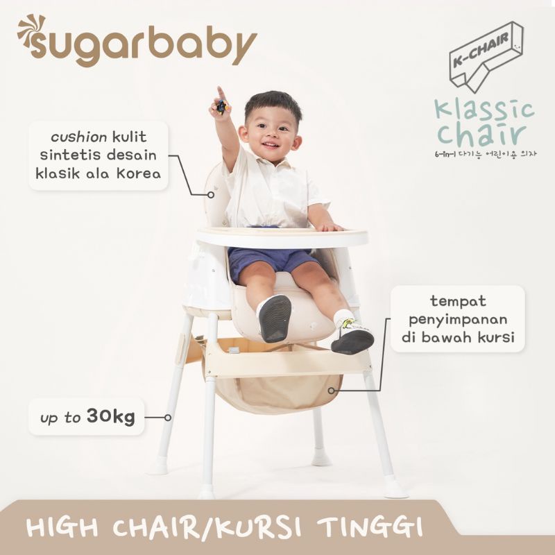 Sugarbaby K-Chair Klassic Chair/Kursi Makan Bayi