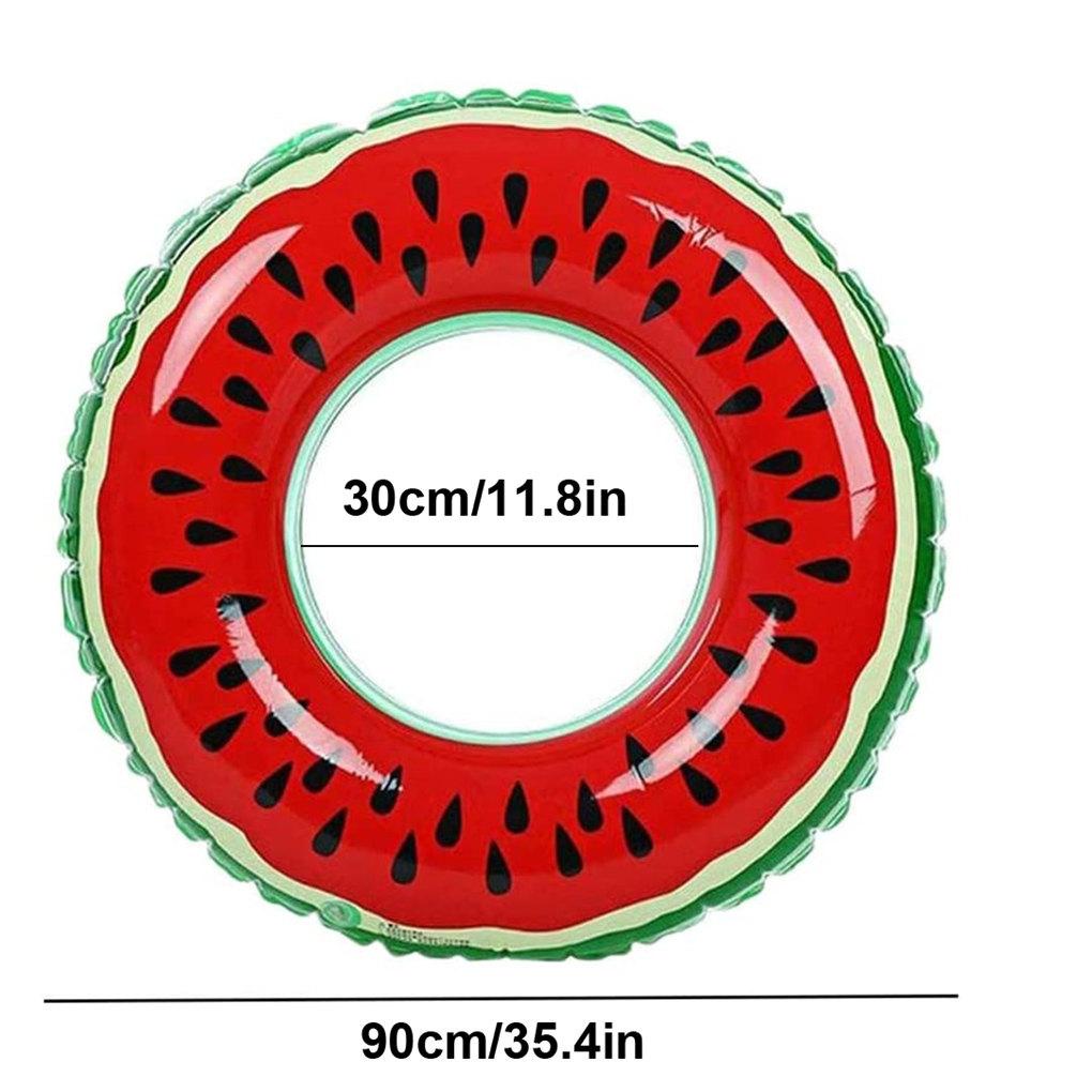 Buah Kolam Tiup Pelampung Renang Cincin Tabung Pantai Renang Pesta Mainan Untuk Dewasa Anak-Anak Musim Panas Outdoor Air Mainan