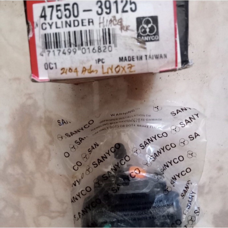 Master Rem Roda Belakang Toyota Hiace Bensin Diesel Lama Merk Sanyco 47550-39125 Harga Per Pcs