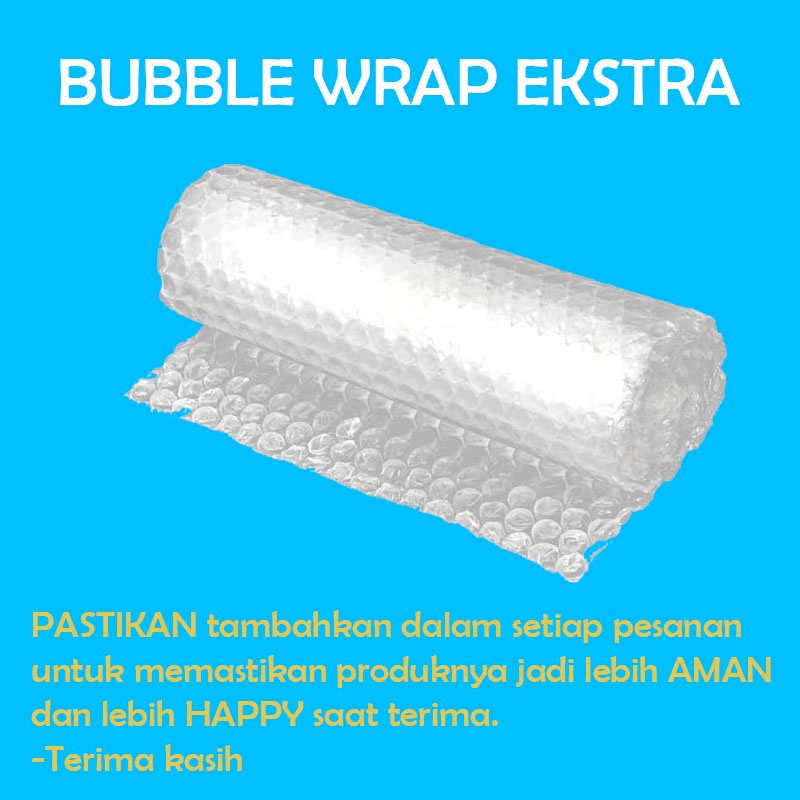 

BUBBLE WRAP Ekstra untuk Packing