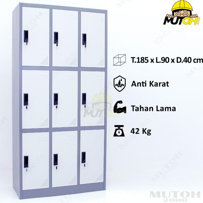 

PROMO LOKER BESI LOCKER BESI 9 PINTU - LC309 TERBAIK