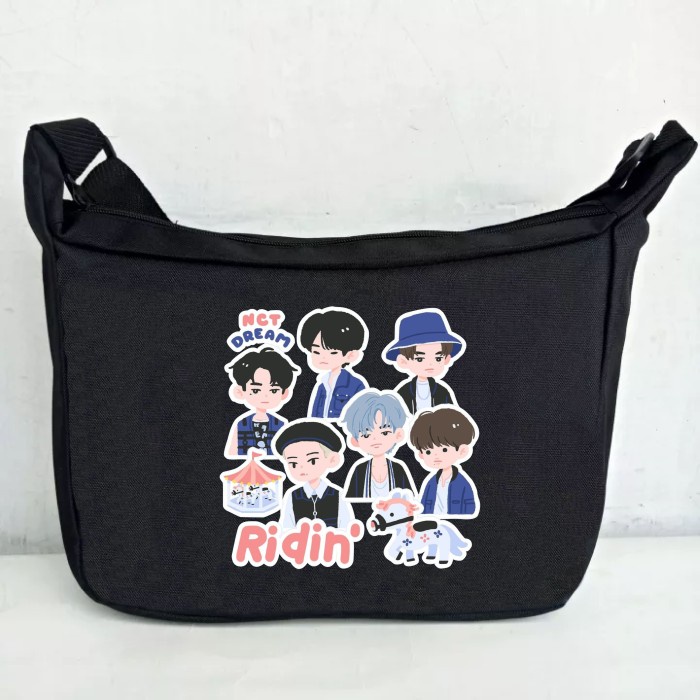 Tas Selempang Nct Dream X Sanrio Kpop Korea Jaemin Jeno Sling Bag WIN