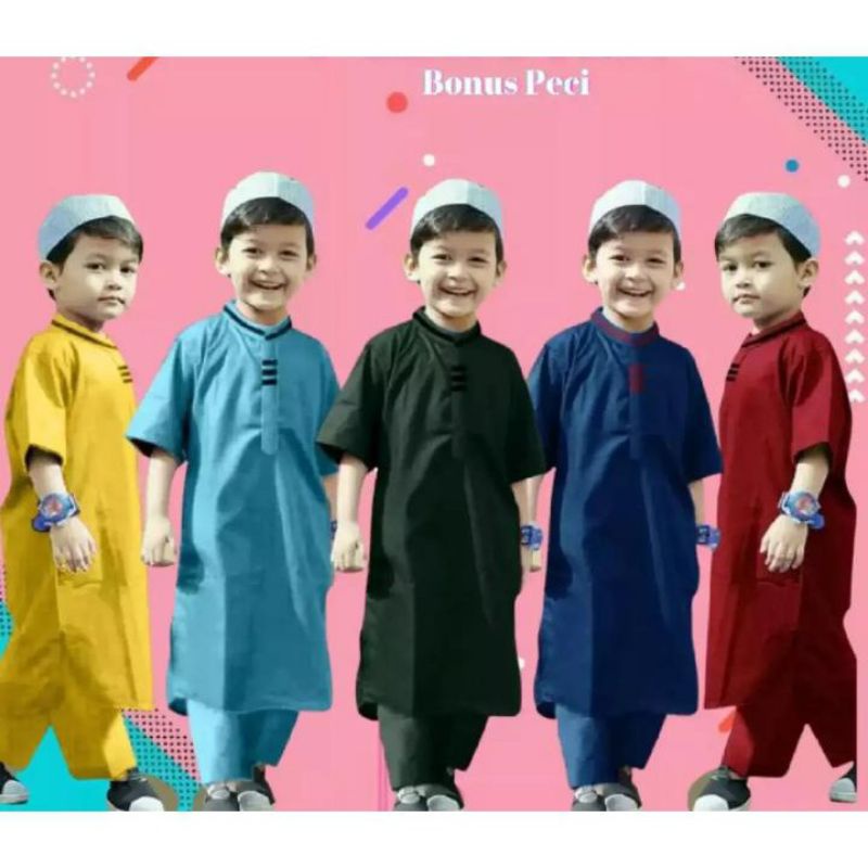 Promo Baju Muslim Anak Model List