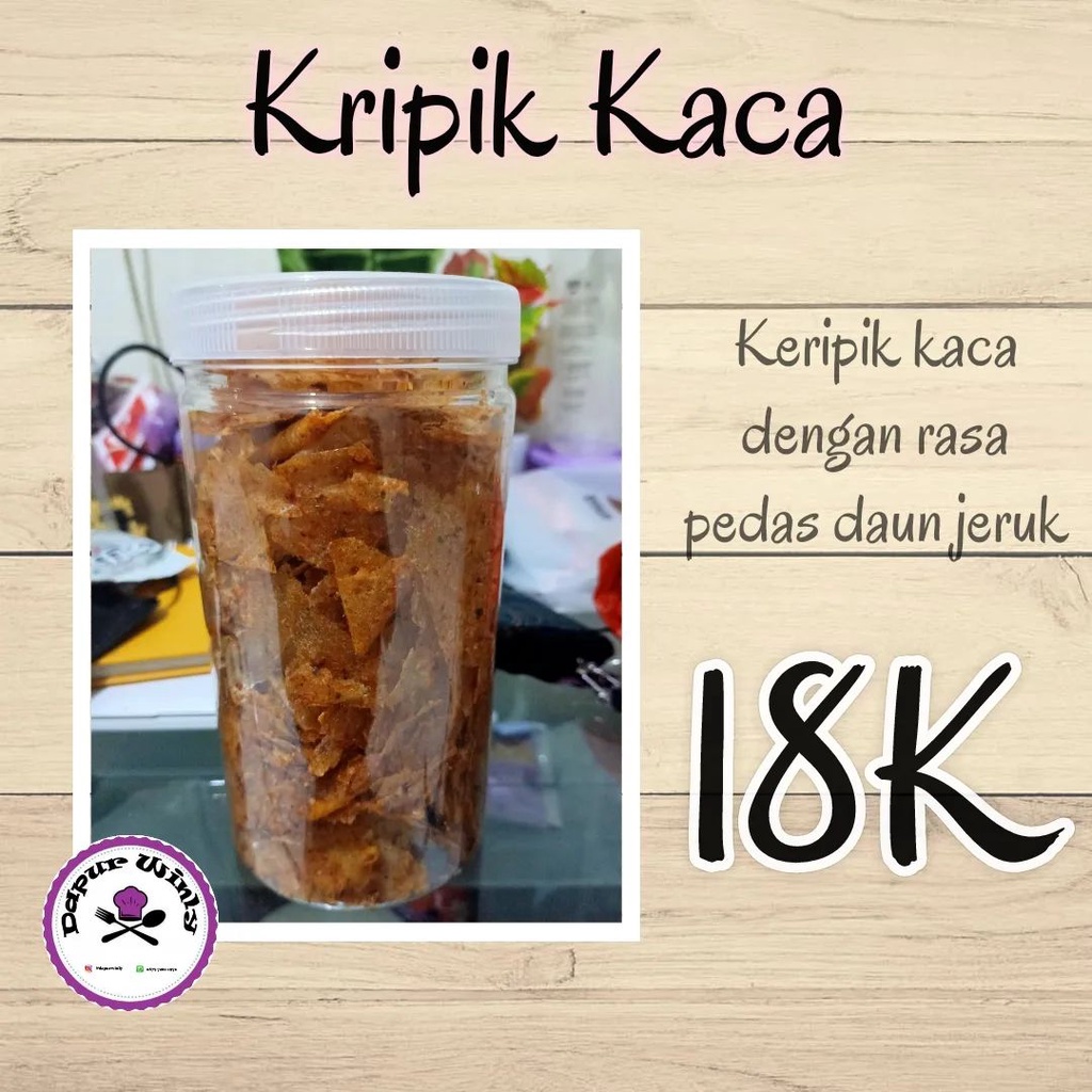 

KERIPIK KACA DELICIOUS
