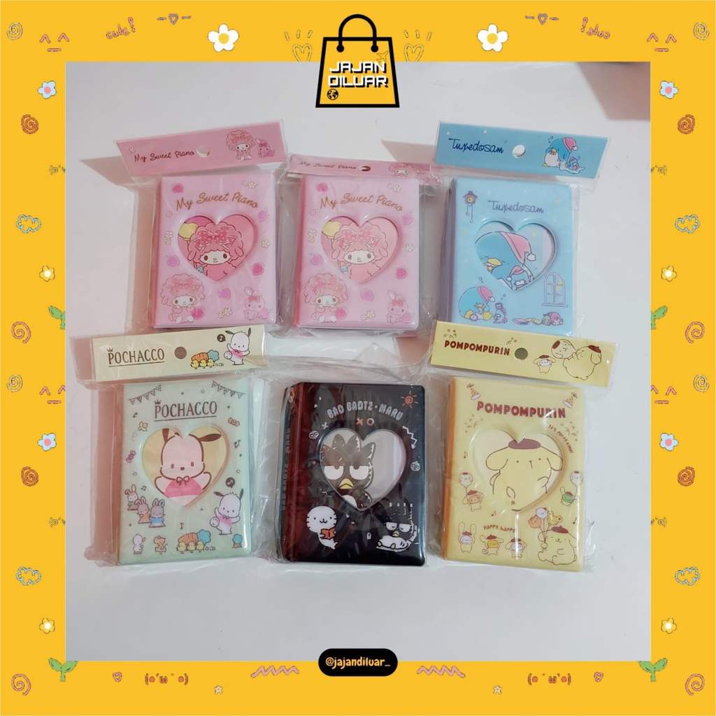 SANRIO Collect Book Photocard Album (Heart)