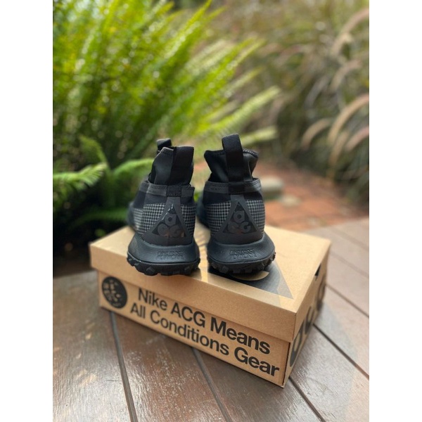 Sepatu Pria Nik* ACG Goretex Fly Mountain Full Black Allblack