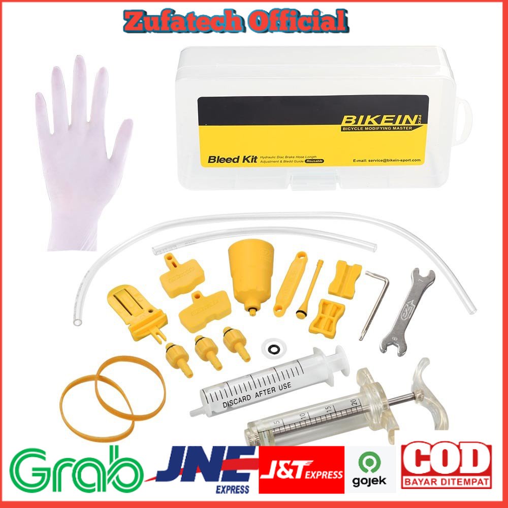 BIKEIN Pro Maintenance Bicycle Modifying Master Bleed Kit Hydraulic dan Gear Sepeda - P04BE