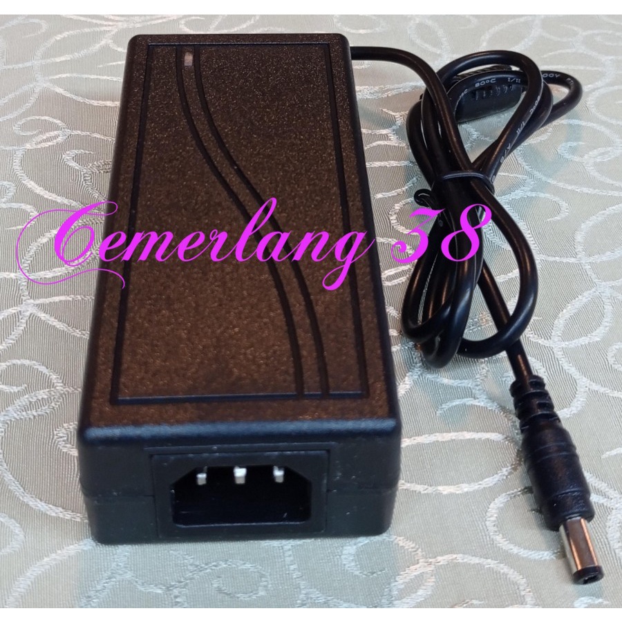 AC to DC 9V 5A Switching Adaptor / Power Supply Plastik 5A 9V