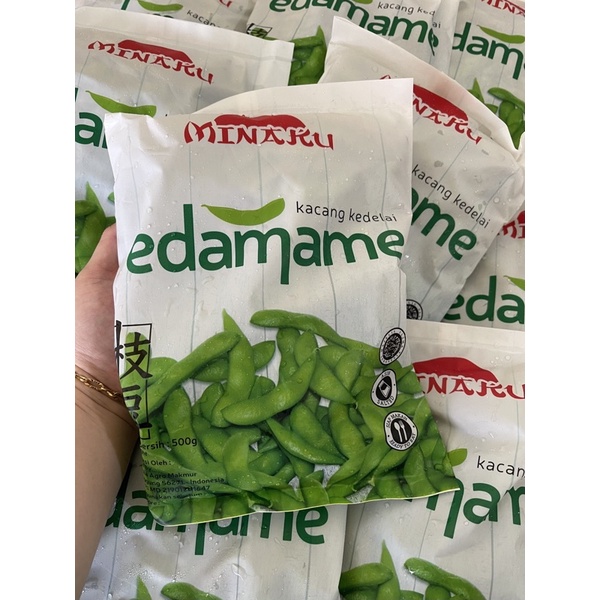 

Minaku Edamame Kacang Kedelai Gurih 500gr ~ GALERI PLASTIK FROZEN FOOD