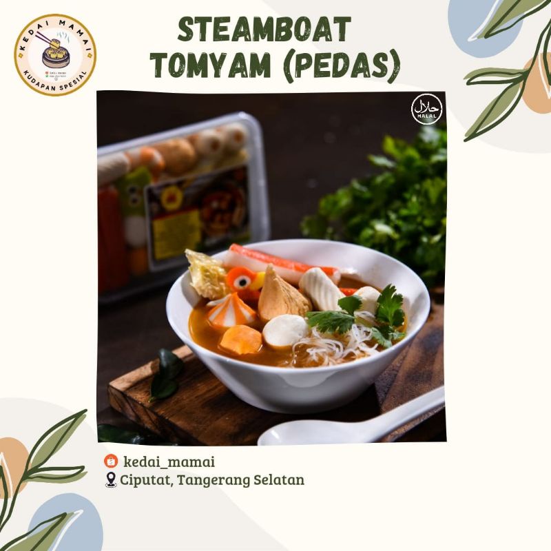 

Steamboat Tomyam (Pedas)