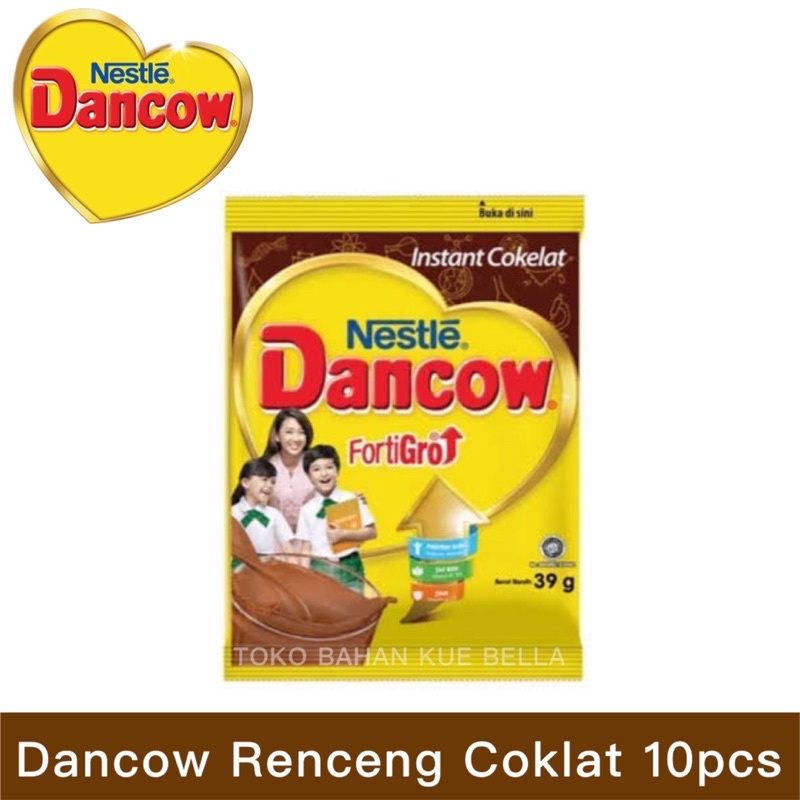 

DANCOW FORTIGRO COKLAT/ DANCOW FORTIGRO INSTANT PUTIH 27 GR 1 RENCENG ISI 10 SACHET