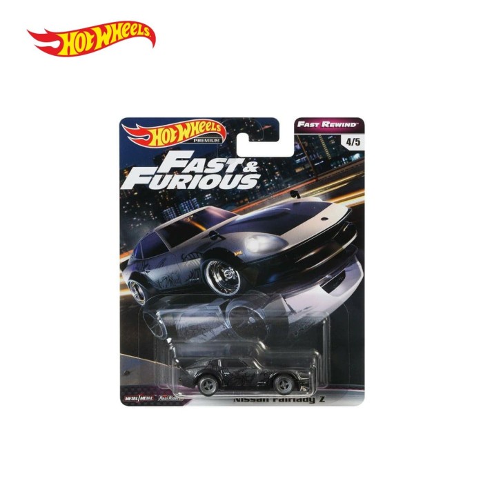 Hot Wheels Fast & Furious Fast Rewind Nissan Fairlady Z - Mainan Mobil #Original