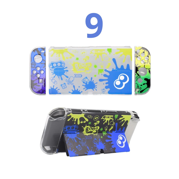 Case Casing For Nintendo Switch OLED Mario Pikachu Splatoon Zelda Pokemon Monster Hunter
