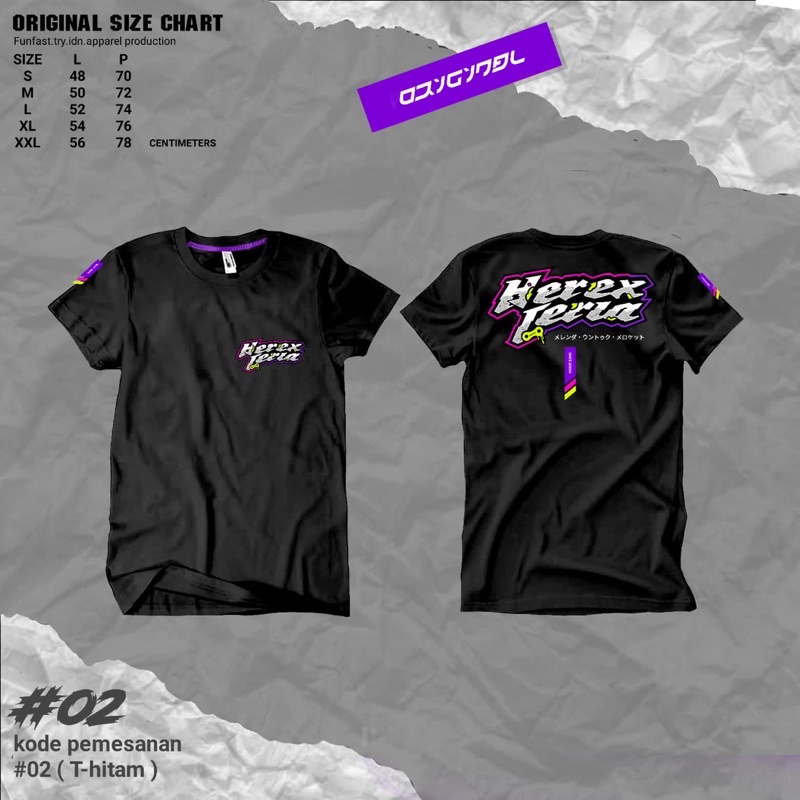 KAOS HEREX CERIA TERBARU ORIGINAL