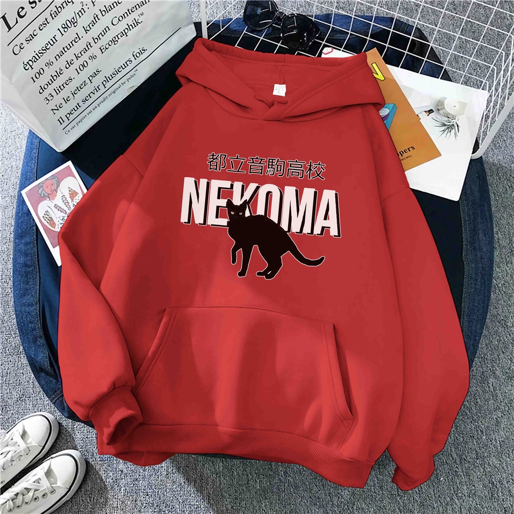 hoodie NEKOMA hoodie anime jaket anime hoodie haikyuu