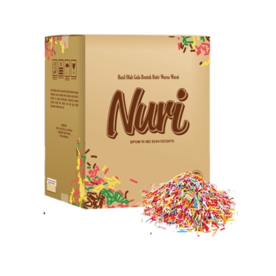 

Coklat Meises Meses seres Warna Warni Repack 250gr - 500gr