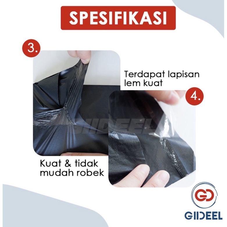 (MFStore) PLASTIK POLYMAILER IMPORT PERLEMBAR