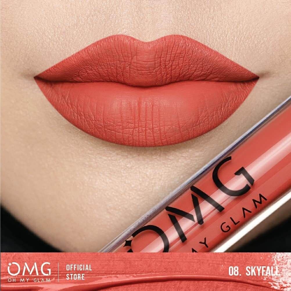 OMG Oh My Glam Matte Kiss Lip Cream - 08 Skyfall | 3.5 g